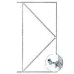 IJzeren poortframe 90 - 200 cm zwaar