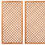 Hardhouten trellis diagonaal met lijst