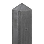 Eind-Betonpaal 277 cm antraciet