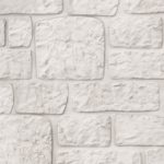 Motiefplaat Romeins motief wit/grijs (smal)