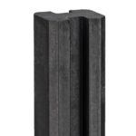 Tussen-Sleufpaal 316 cm antraciet gecoat