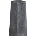 Betonpoer 20x20x50 cm (M20) deluxe antraciet