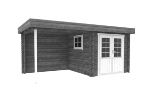 Blokhut 2526Z 500x250 cm - Afbeelding 3