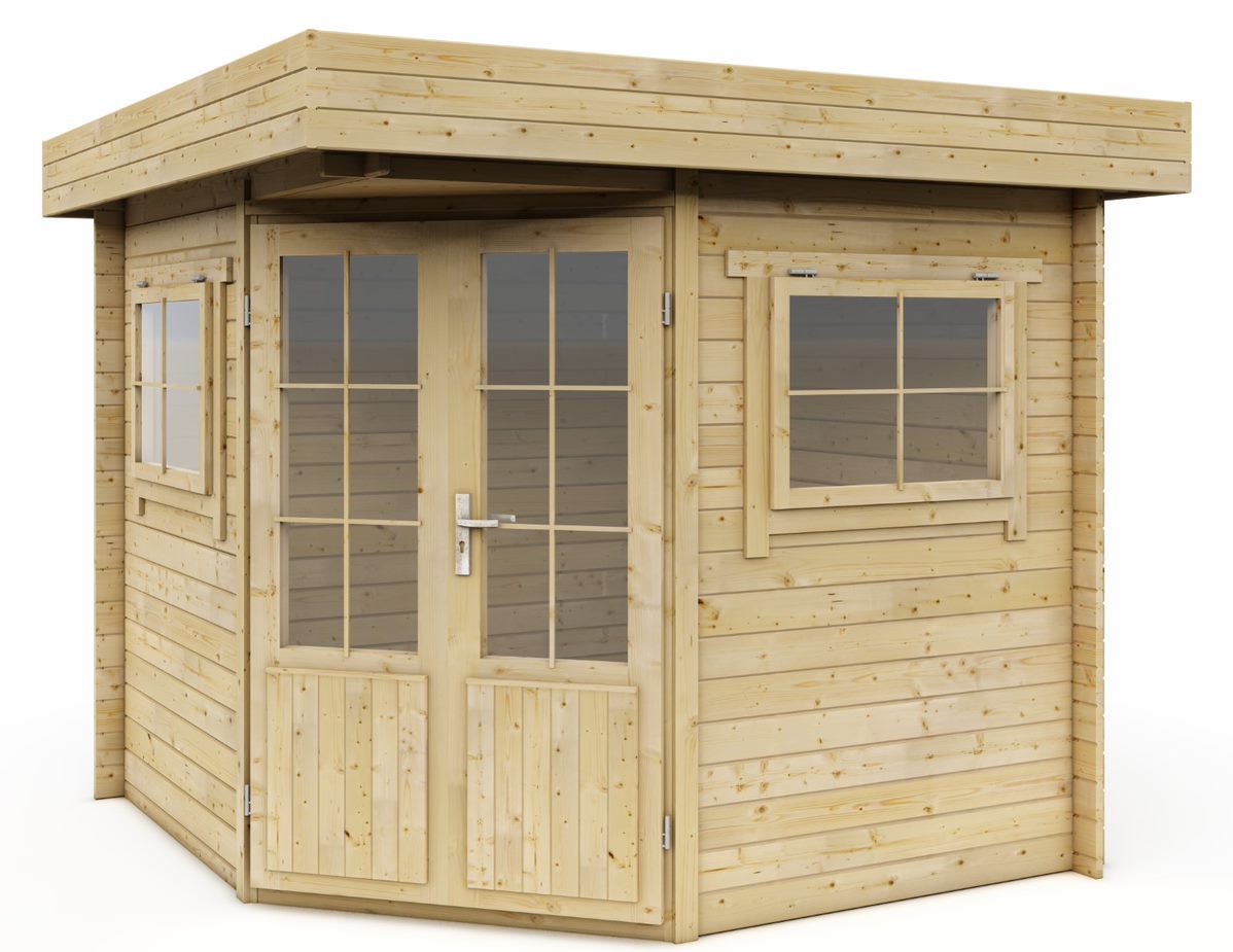 2556 Blokhut 2556 250x250 cm - Afbeelding 1