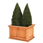 Teak bloembak Flores Groot