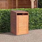 Hardhouten containerberging enkel