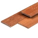Plank 1,2x9x180 cm hardhout