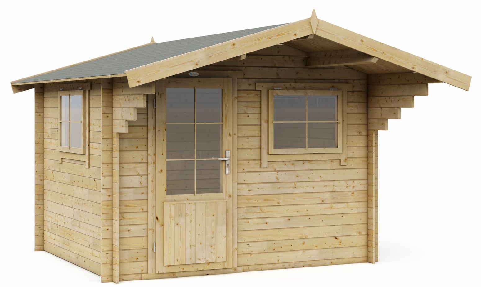 3026 Blokhut 3026 300x250 cm - Afbeelding 1