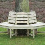 Boombank met rugleuning