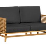 Teak  2-zits Bank Riverside