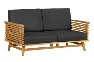 Teak  2-zits Bank Riverside