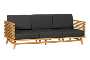 Teak  3-zits Bank Riverside