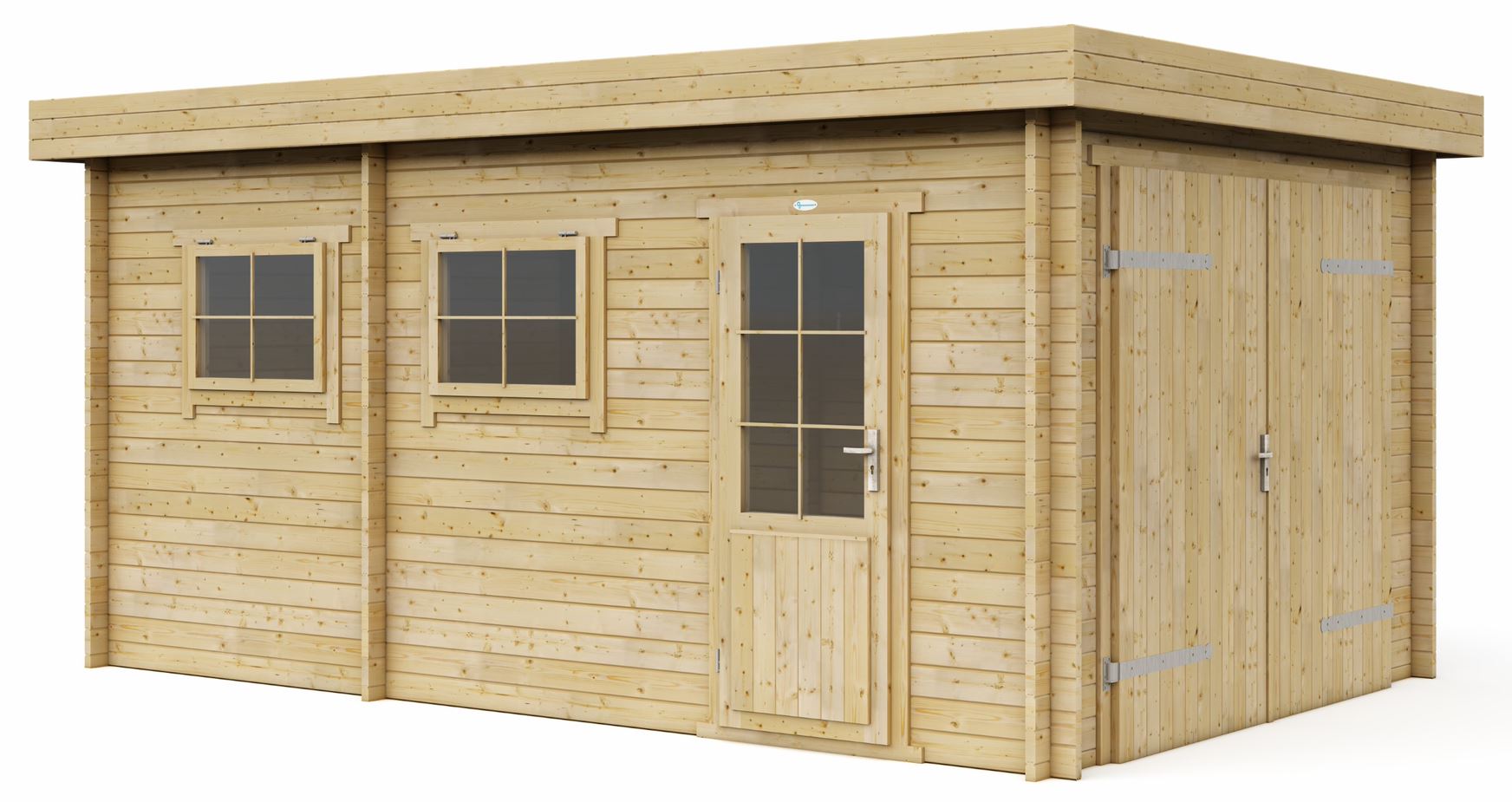 3352m Platdak Garage 3352M 330x520 cm - Afbeelding 1