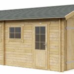 Garage 3352S 330x520 cm zadeldak