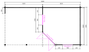 Blokhut 3555Z 676x350 cm - Afbeelding 2