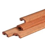 Afdeklat hardhout (3-planks) 180 cm