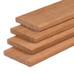 Plank 1,5x14 cm hardhout