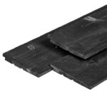 Zweeds rabat zwart 1,1-2,2x19,5 cm Eco