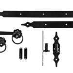Set Blackline beslag, 40/60 cm