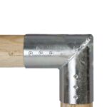 Paalverbinding hoek/eind SET