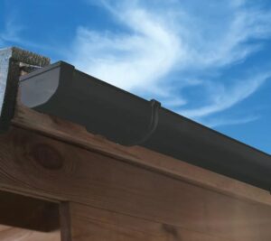 PVC dakgoot 65 mm: Gootuitloop