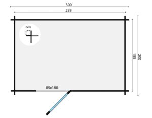 NOVALIE 2.0 300x200 cm - Afbeelding 2