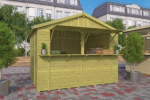 KIOSK SANTA 308x243 cm