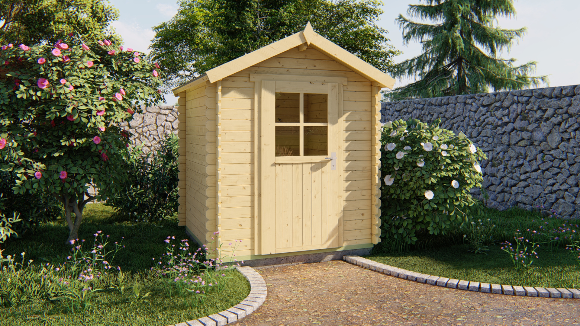 40x0180N-P03 RICHARD 200x200 cm - Afbeelding 1