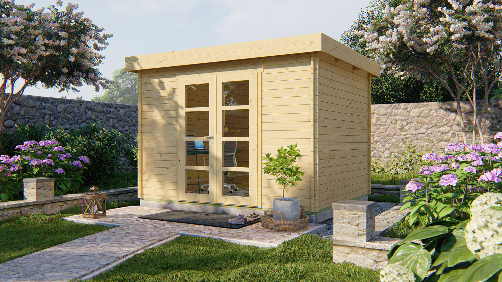 40x0777N-P03 HYPERMODERN 320x260 cm - Afbeelding 1