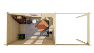 MIDDELMODERN 300+200x200 cm - Afbeelding 5