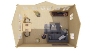 CLOCKHOUSE TREVOR 550x400 cm - Afbeelding 5