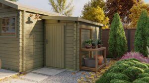Aanbouw voor blokhut 44 mm - Afbeelding 6
