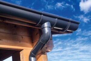 PVC dakgoot 100 mm: Gootuitloop
