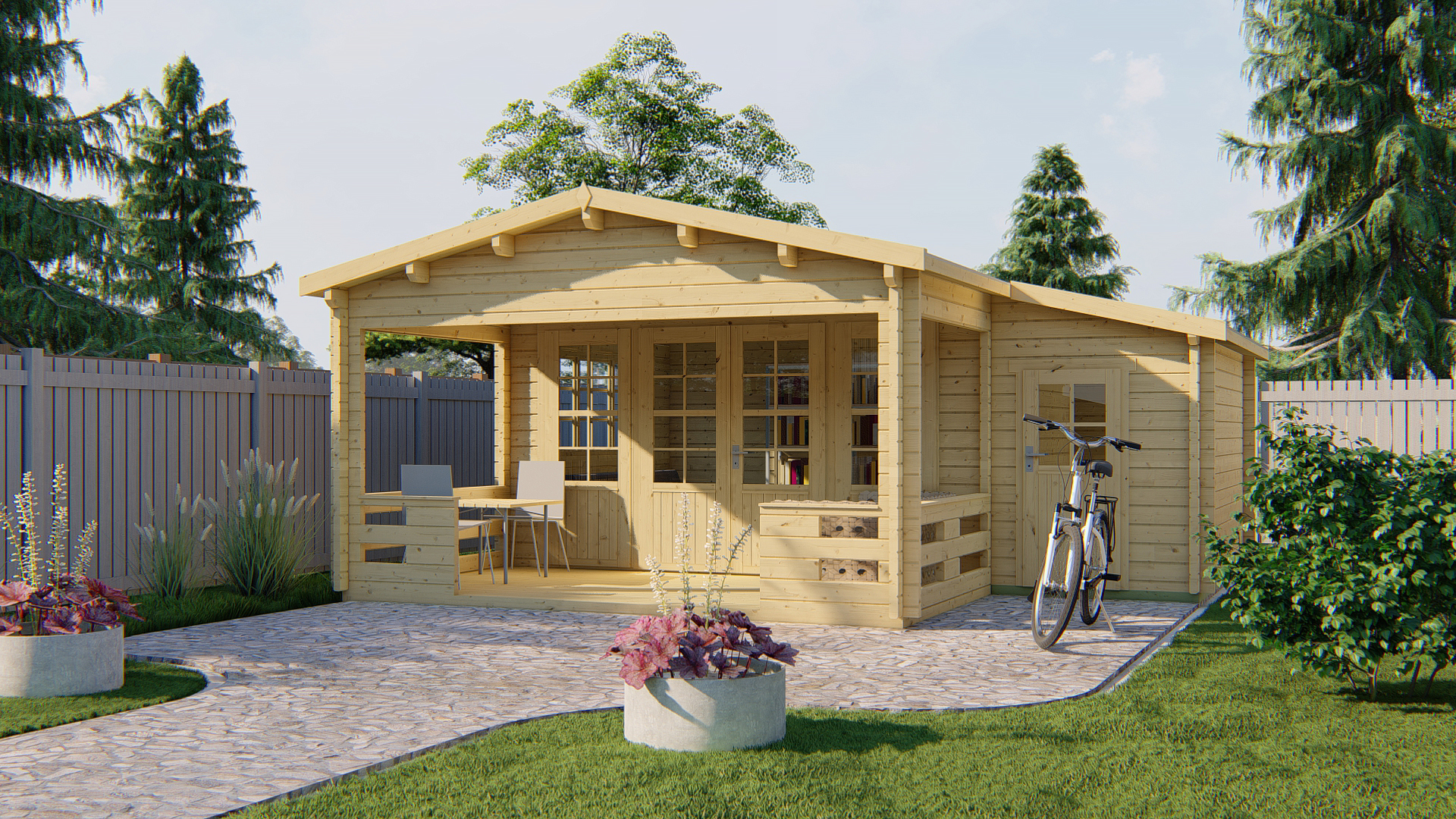40x7003N-P03 COVENTRY met overkapping - Afbeelding 1