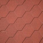 Dakshingles hexagonaal