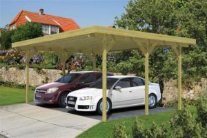 Carport dubbel - Afbeelding 2