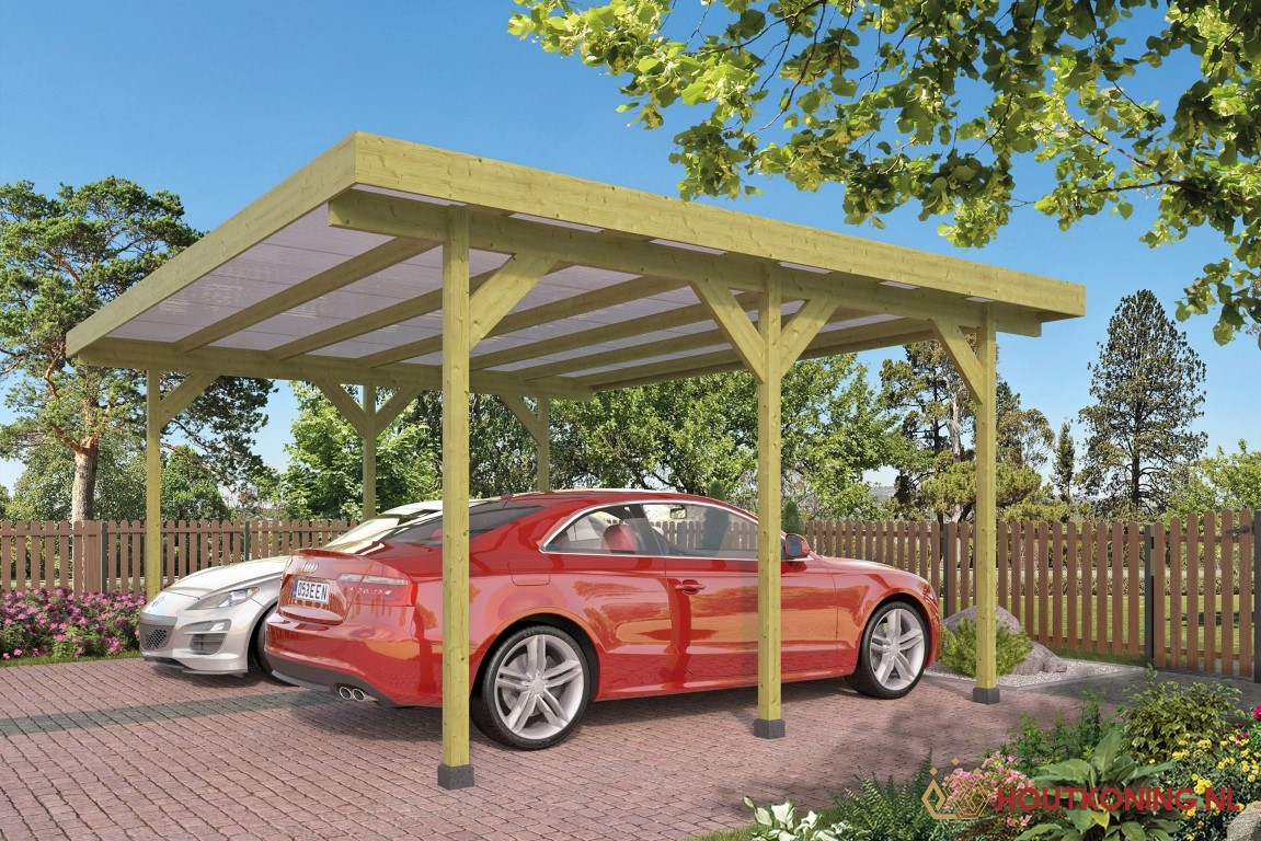 41x0003-P01 Carport dubbel - Afbeelding 1