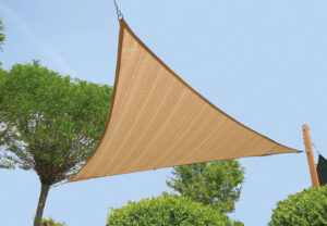 Schaduwnet 3-hoek 420 cm
