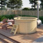 Hottub vuren - 200 cm - externe kachel