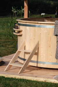 Hottub vuren - 200 cm - interne kachel - Afbeelding 4