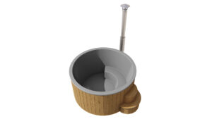 Hottub deluxe thermowood - 200 cm - Afbeelding 3