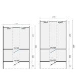 Saunabarrel Thermowood Ø205x350/400 cm - Afbeelding 2