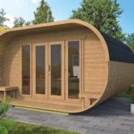Camping OVAL / Home office 405x400 cm