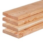 Vlonderplank 2,8x17,5x400 cm Douglas glad