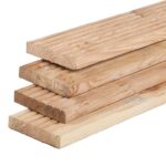 Vlonderplank 2,8x14,5 cm Douglas