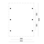 DHZ Carport Lemmer Douglas - Afbeelding 2