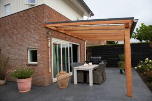 Veranda muuraanbouw met glas - Afbeelding 2