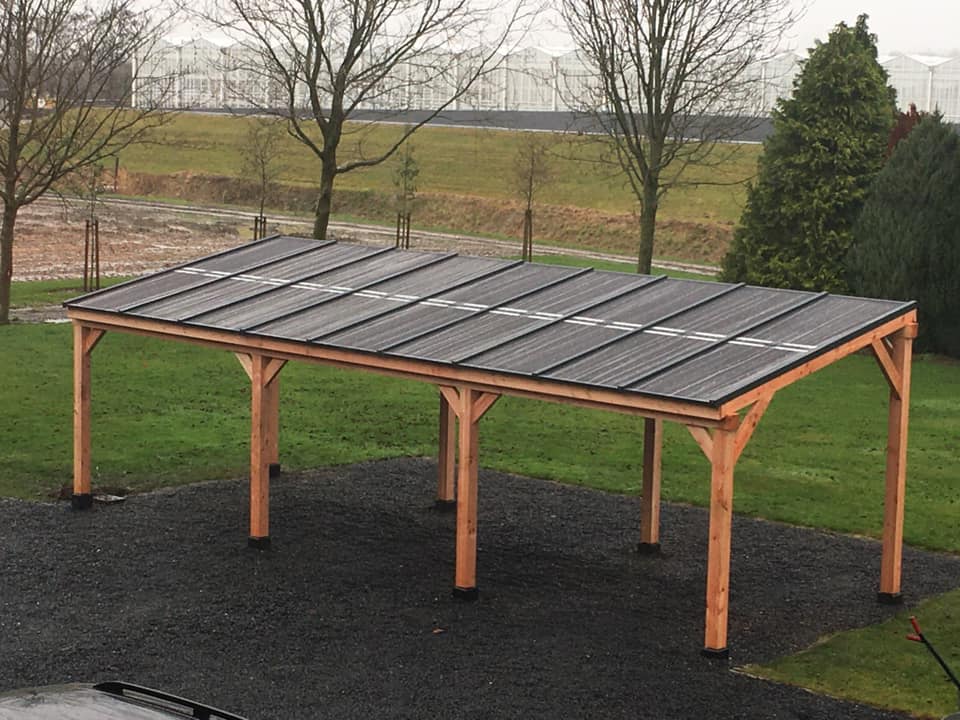 5921000 - DDS50V (2) Solar Veranda / Carport vrijstaand DDS50V