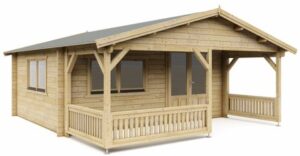 Blokhut 5x4+2 540x645 cm