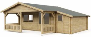 Blokhut 5x4+2Z 695x645 cm - Afbeelding 3